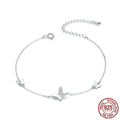 925 Silver Butterfly Dancing Bracelet for Women