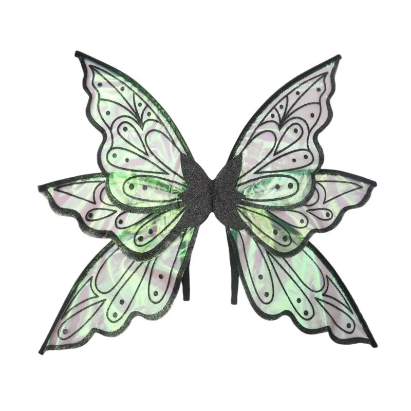 Butterfly Fairy Wings for Girls Women Halloween Valentine Birthday Christmas Party Costume Princess Cosplay Dress Up Gift