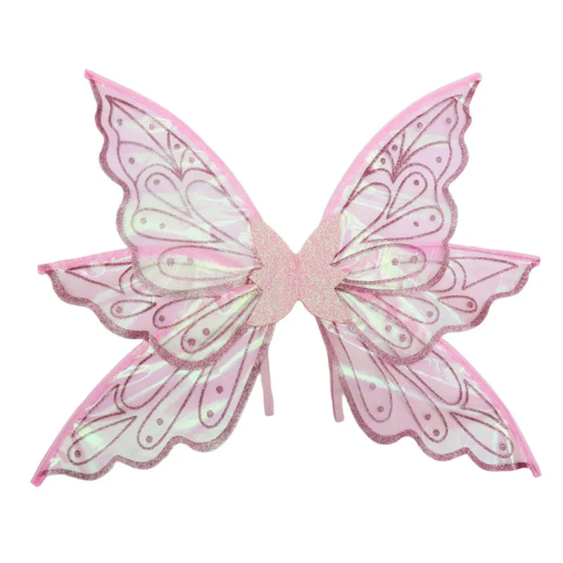 Butterfly Fairy Wings for Girls Women Halloween Valentine Birthday Christmas Party Costume Princess Cosplay Dress Up Gift
