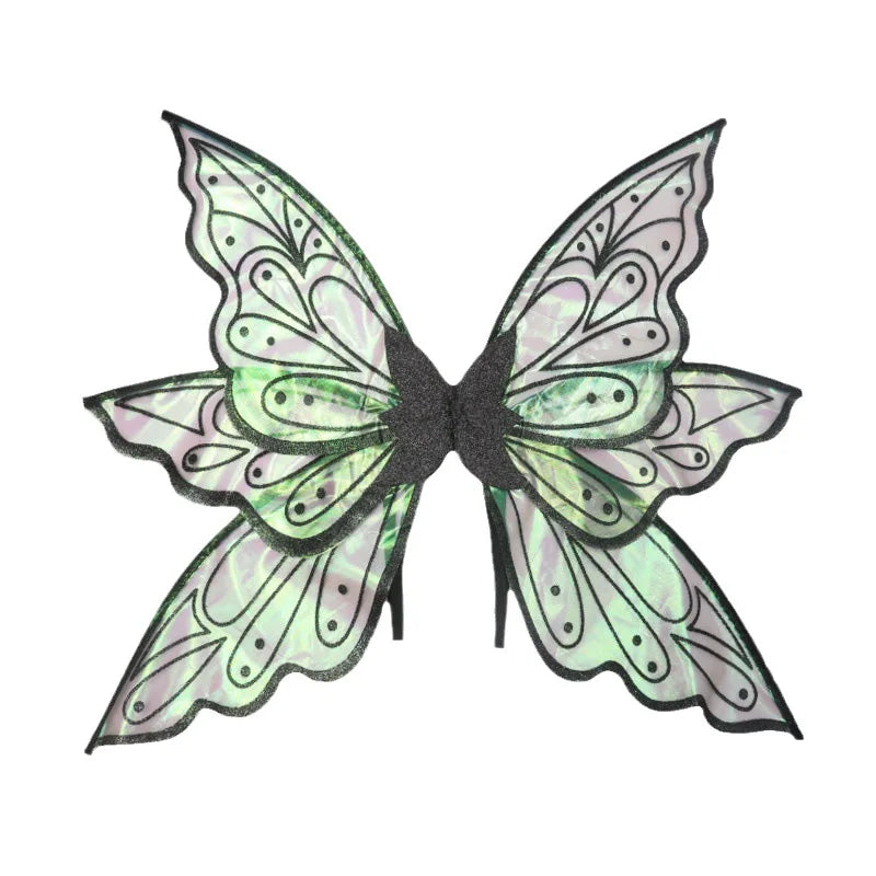 Butterfly Fairy Wings for Girls Women Halloween Valentine Birthday Christmas Party Costume Princess Cosplay Dress Up Gift